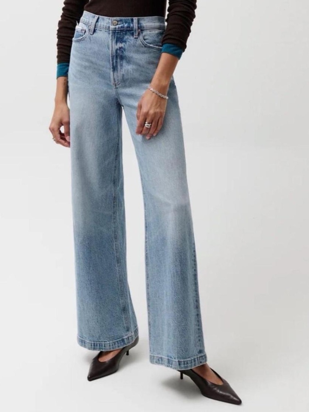Pistola Lana Ultra Wide Baggy High Jeans Break